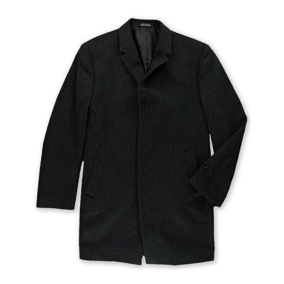 Kenneth Cole Mens Heathered Pea Coat NWT